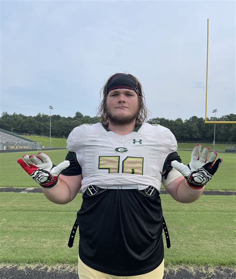 Ol Griffin Scroggs Commits To Georgia R Cfb