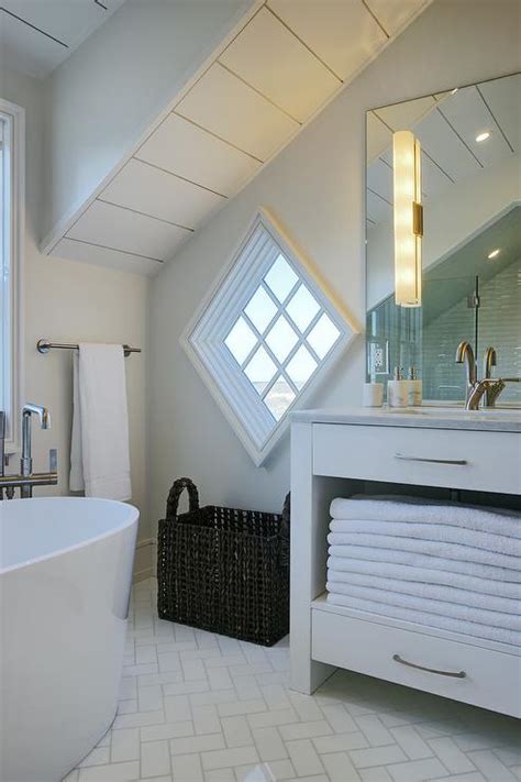 Low Sloped Ceiling Bathroom Shelly Lighting