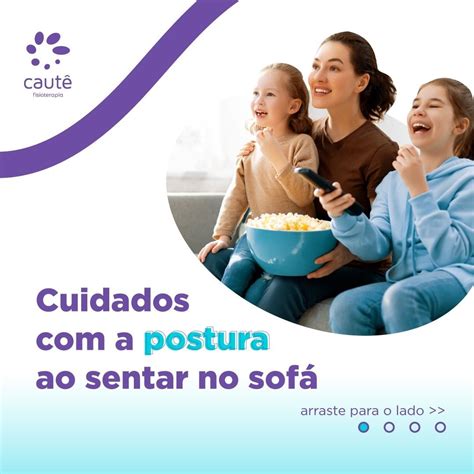 Cuidados a postura ao sentar no sofá