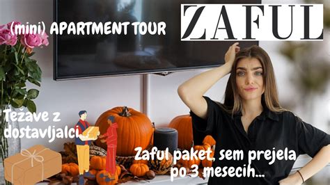 Mini Apartment Tour Zaful Paket Prispel Po Mesecih Haul L