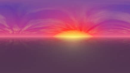 HDRI Ocean Sunset 1 - HD Image | GraphicsCrate