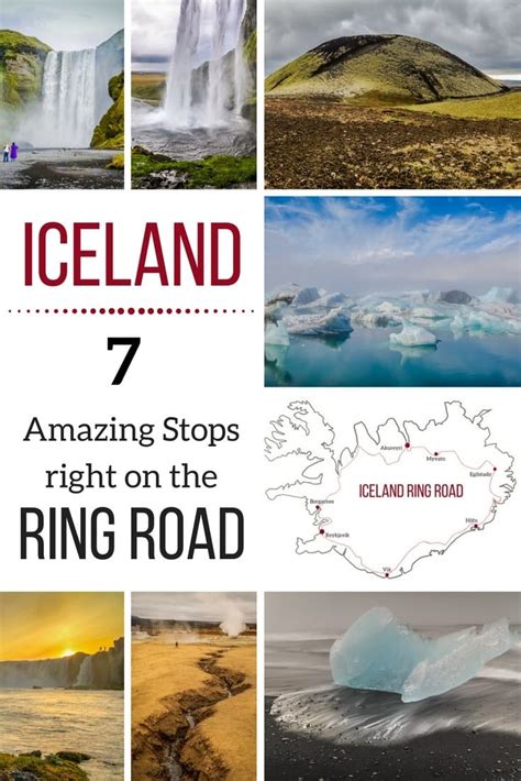 ring road iceland map attractions itinerary