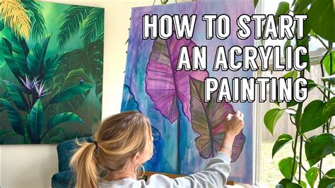 How To Use Acrylic Paint The Right Way Make Your Acrylics Look Like