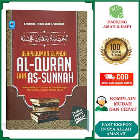 Jual Berpedoman Kepada Al Quran Dan As Sunnah Karya Kelompok Telah