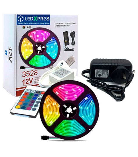 Tira Cinta Led Rgb Kit Ledxpres Costa Rica