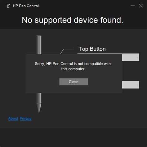 Solved: Sorry hp pen control is not compatible with this computer on ...