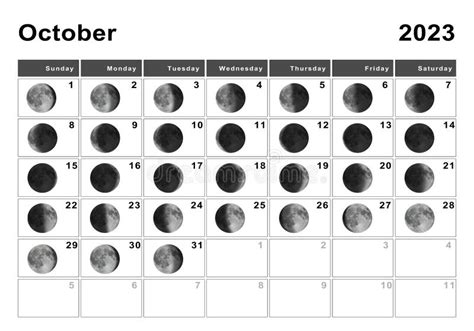 Lunar Calendar October 2023 - Get Calendar 2023 Update