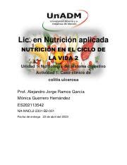 NCL2 U1 A1 MOGH pdf Lic en Nutrición aplicada NUTRICIÓN EN EL CICLO