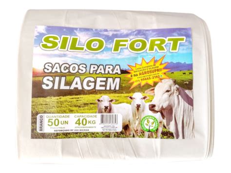 Sacos De Silagem Branco X Micras C Unid Agrosupri