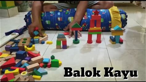 Permainan Edukasi Ll Menyusun Balok Kayu Youtube