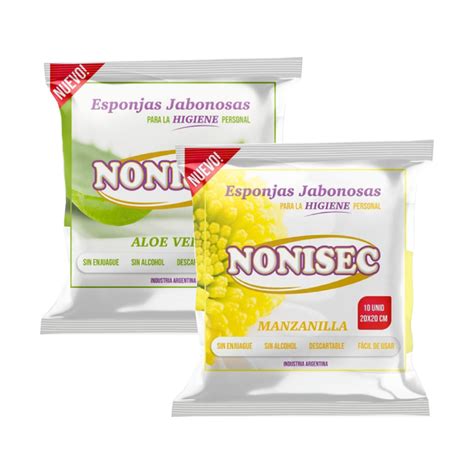 NONISEC Esponjas Jabonosas X 10 Tienda Adult Protect