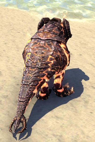 Eso Fashion Flame Atronach Pony Guar Elder Scrolls Online