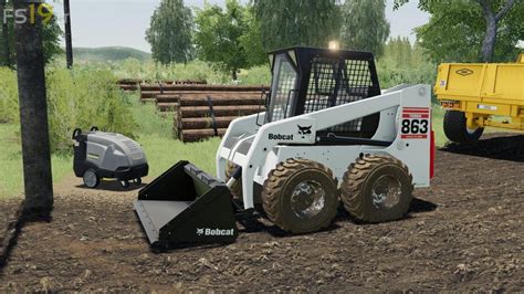 Bobcat 863 Turbo Shovel V 1 0 FS19 Mods Farming Simulator 19 Mods