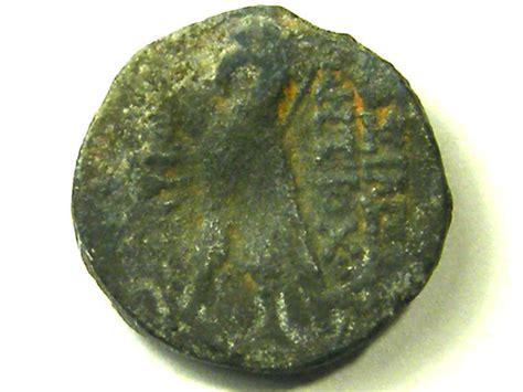 ANCIENT GREEK L1, ANTIOCHUS IV, KING OF SYRIA COIN