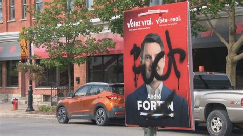 Bureau de campagne et pancartes électorales le vandalisme à nouveau