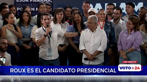 Rómulo Roux será el candidato presidencial de alianza entre Panameñismo