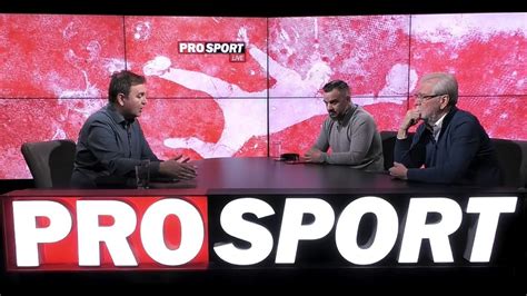 Prosport Live Cu Alexandru Bourceanu I Bogdan Lobon Youtube