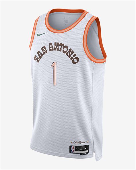 Victor Wembanyama San Antonio Spurs City Edition 2023/24 Men's Nike Dri ...