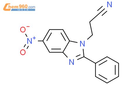 H Benzimidazole Propanenitrile Nitro Phenyl Cas