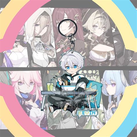 Jual Gantungan Kunci Honkai Impact Kevin Kaslana Hi Key Chain