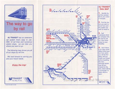 Nj Transit Train Station Map