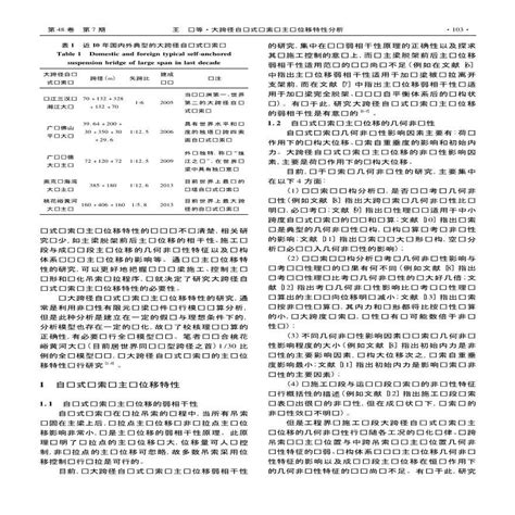 大跨径自锚式悬索桥主缆位移特性分析土木在线