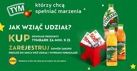 Loteria Święta z Tymbarkiem w Lidlu Zgarniajto pl