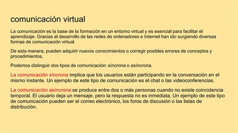 Comunidades Virtuales Ppt