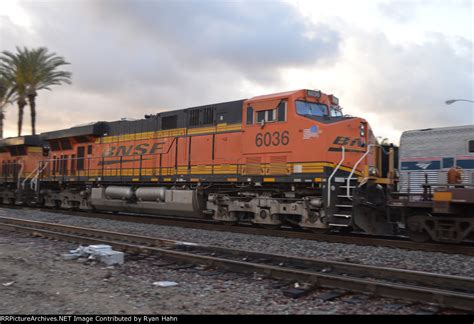 Bnsf 6036 Sporting The American Flag