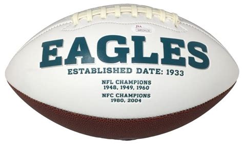 Jalen Mills Signed Philadelphia Eagles Logo Football Inscribed SB 52