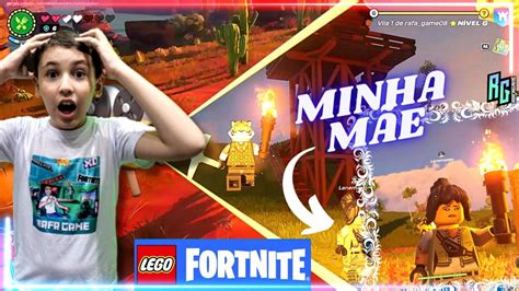 Primeira Vez Minha M E No Fortnite Lego Muitas Miss Es Fortnite