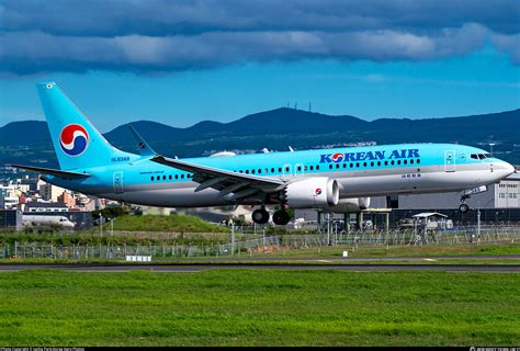 Hl Korean Air Boeing Max Photo By Junha Park Korea Aero