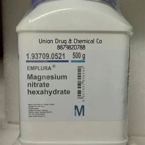 Magnesium Nitrate Hexahydrate Emplura At Rs Gm Cas No