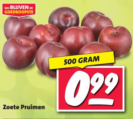 Pruimen Folder Aanbieding Bij Nettorama Details