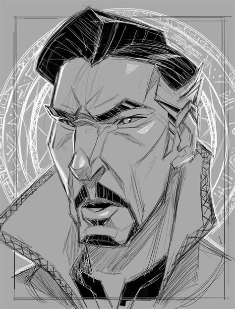 Doctor Strange Doctor Sketch By Zededge On Deviantart