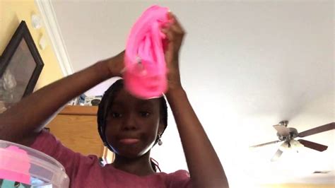 Opening My Fluffy Slime Youtube