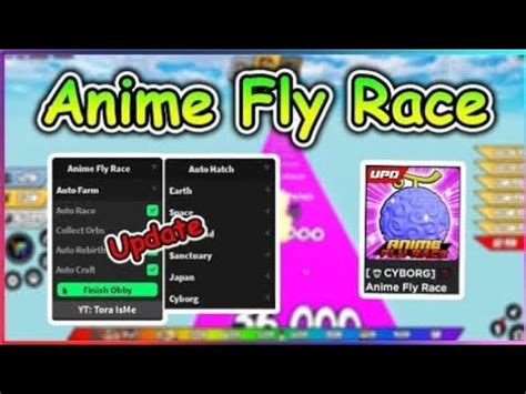 Anime Fly Race Script Hack Roblox Youtube