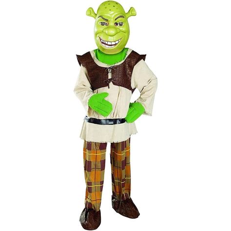 Rubie's Shrek 4 Shrek Deluxe Child Costume Small | Kids costumes, Shrek ...