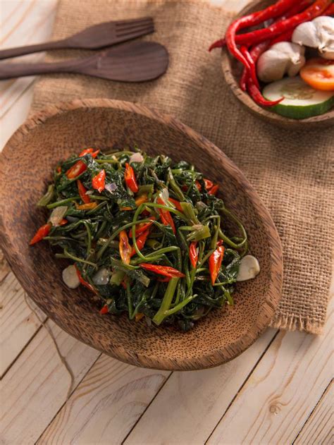 Resep Cah Kangkung Saus Tiram Food Fimela