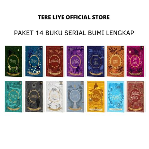 Jual Tere Liye Paket 14 Buku Lengkap Serial Bumi Shopee Indonesia