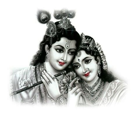 Painting Radha Krishna Black And White Hd Images - Kopler Mambu