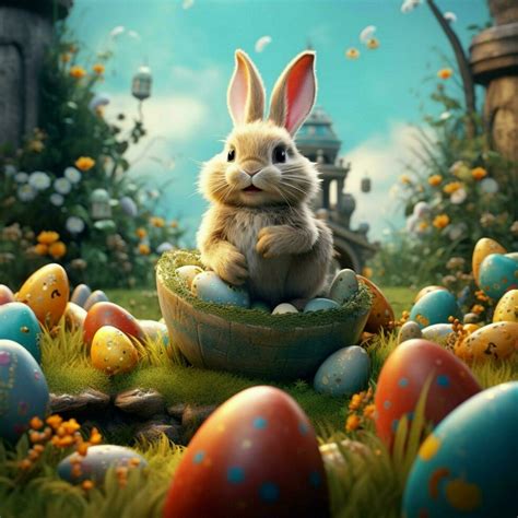 easter wallpaper high quality  ultra hd hdr  stock photo