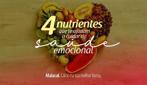 Nutrientes Que Te Ajudam A Cuidar Da Sa De Emocional Malacal