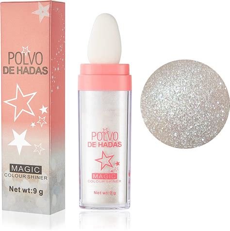 Body Glitter Shimmer Face And Body Highlighter Powder With Sponge Head Body Highlighter Body