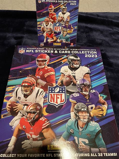 2023 Panini NFL Sticker Card Collection 50 Packs Factory New Album