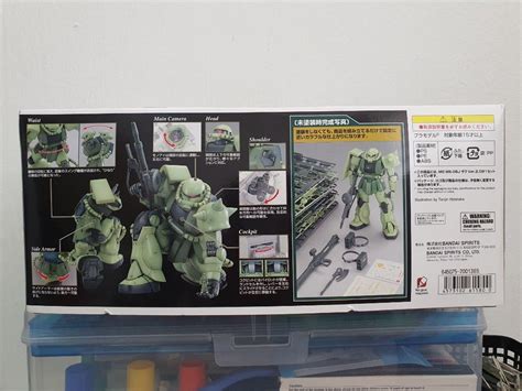 Bandai Spirits Bandai Namco Master Grade Mg 1100 Ms 06j Zaku Ii