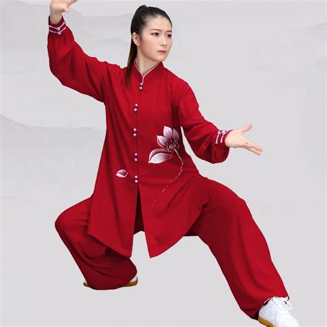 Womens Kung Fu Clothing Tai Chi Uniforms Martial Art Performance