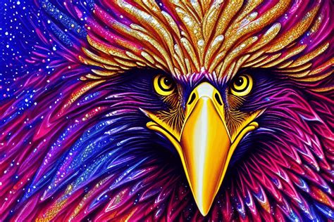 Eagle Extreme Fractal Art · Creative Fabrica