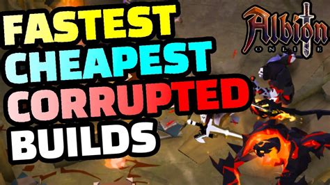 The Best Budget Speed Clearing Corrupted Dungeon Builds In Albion