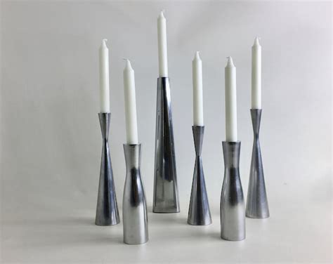 Set Of Six Ikea Candle Holders Erika Pekkari G Ta Design Candlesticks